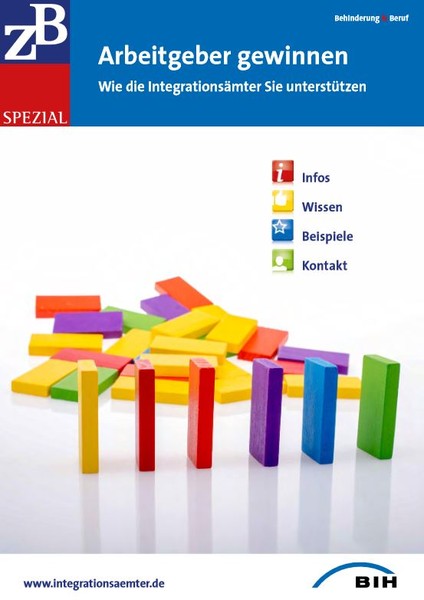 Titelblatt der Broschüre "ZB Spezial Arbeitgeber gewinnen"