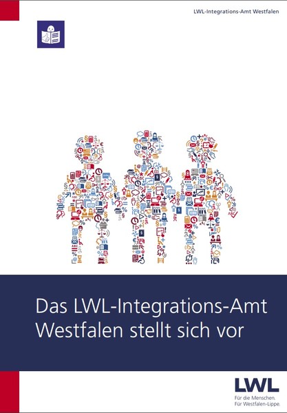 Titelblatt der Broschüre "Das LWL-Inklusionsamt Arbeit stellt sich vor (in Leichter Sprache)"